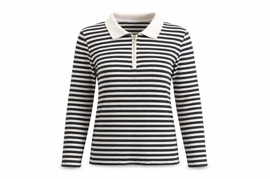 Womens UK Size S MNG Black Basic Polo