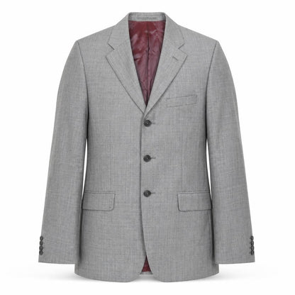 Austin Reed Men's Grey Check Blazer, 38L, Long Fit