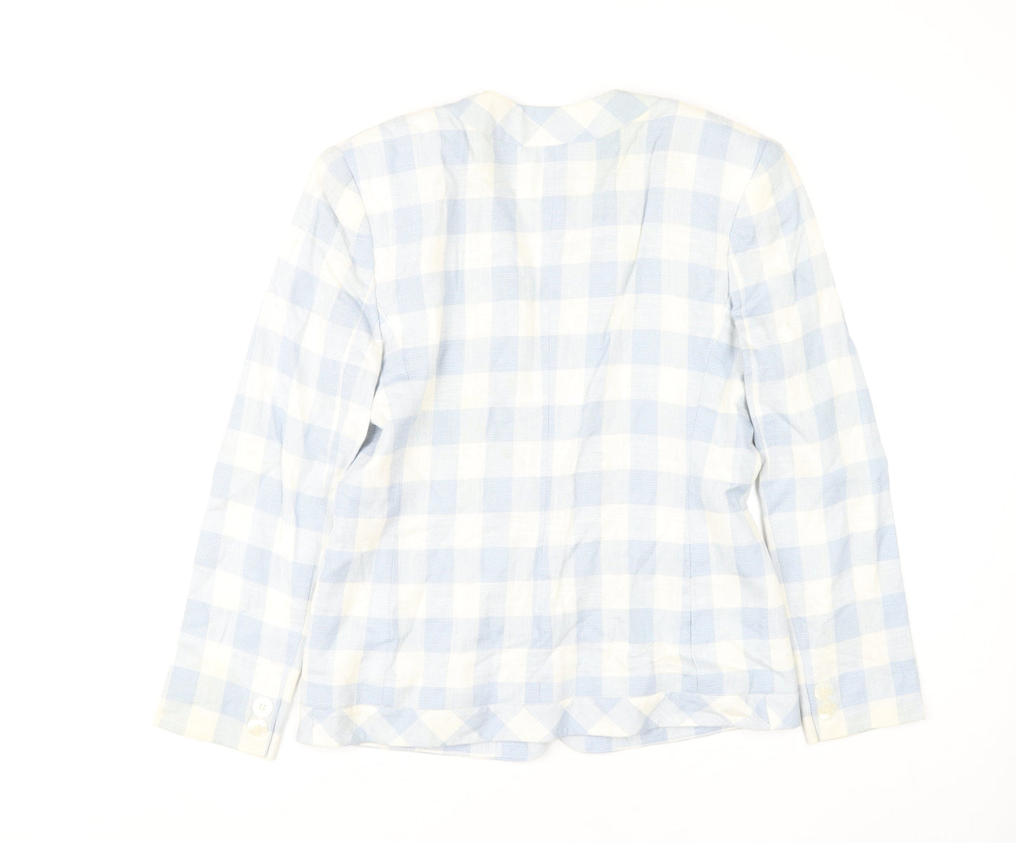JH Collectibles Blue Blazer, Size 6, Classic Check Design