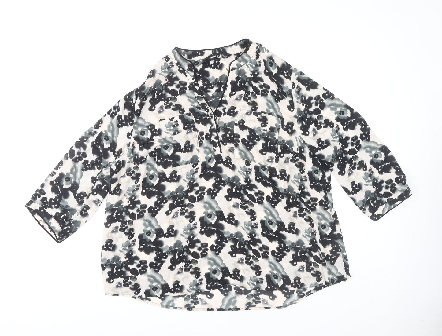 Capsule Women's Floral Multicoloured Blouse Size 20