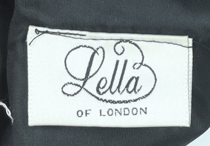 Lella of London Black Sleeveless Women's Dress - Size 12