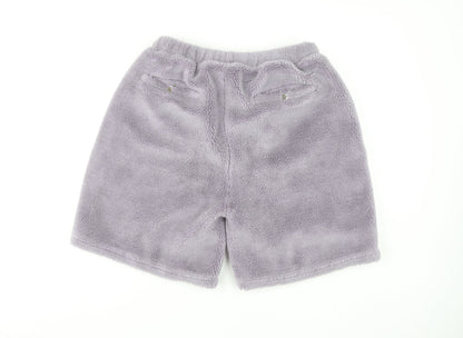MKI MIYUKI ZOKU Purple Sweat Shorts L