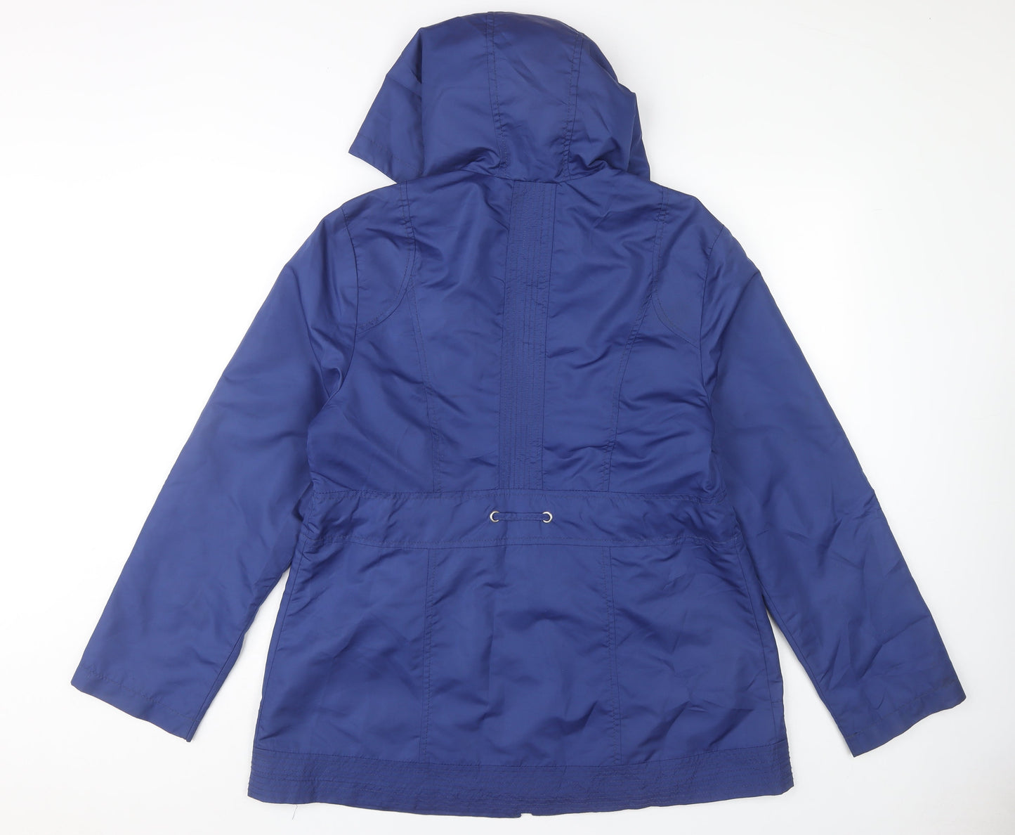 Susan Graver Women's Blue Parka Jacket M