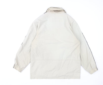 Mens UK Size M Bullion Beige Basic Jacket