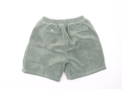 MKI MIYUKI ZOKU Women Green Sweat Shorts L