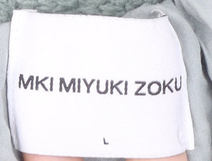 MKI MIYUKI ZOKU Women Green Sweat Shorts L