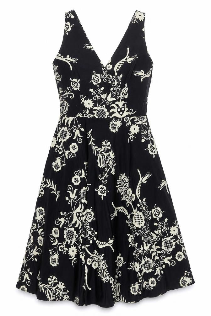 Great Plains Women's Black A-Line Dress, Size S