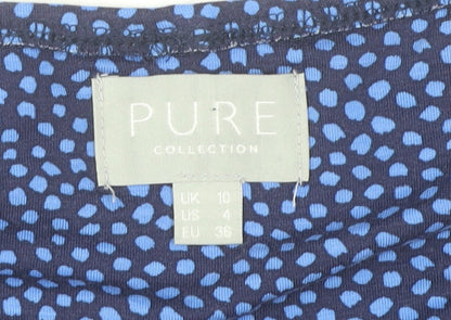 Pure Collection Women's Blue Sheath Dress Size 10