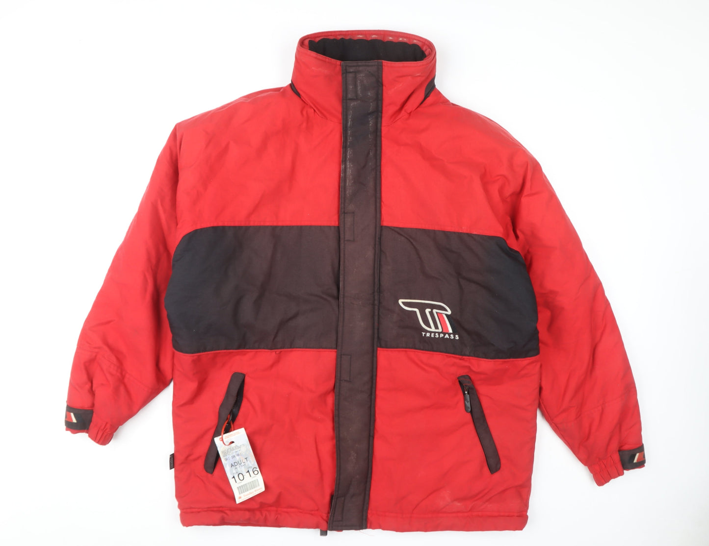 Mens UK Size L Trespass Red Puffer Jacket