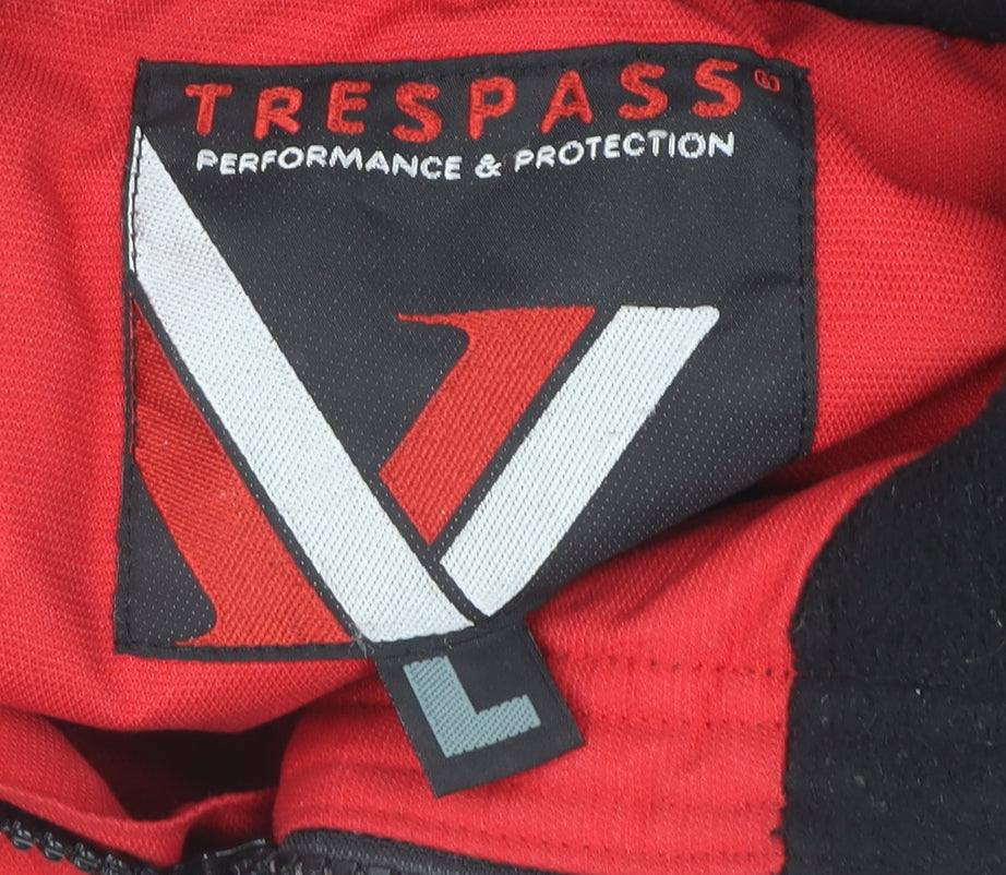 Mens UK Size L Trespass Red Puffer Jacket