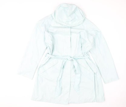 Rohan Women's Blue Mid-Length Coat M Water Resistant