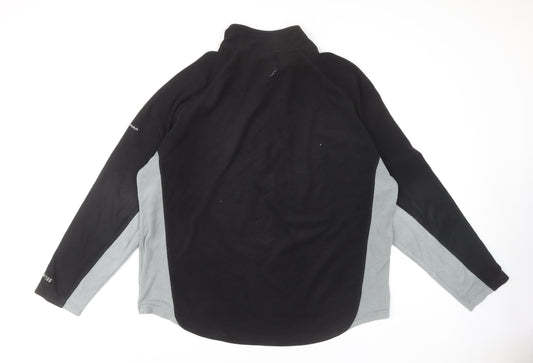 Trespass Men's Black Fleece Sweatshirt 2XL Logo