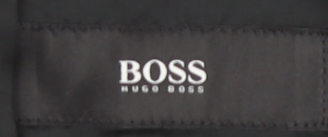Mens UK Size 40 HUGO BOSS  Black Suit Jacket