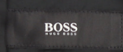 Mens UK Size 40 HUGO BOSS  Black Suit Jacket