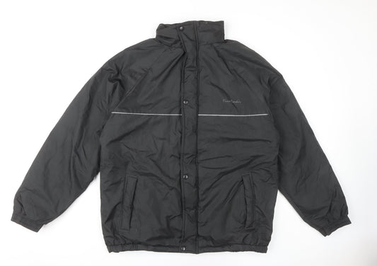 Mens UK Size 2XL Pierre Cardin Black Puffer Jacket