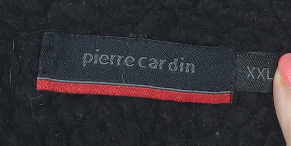 Mens UK Size 2XL Pierre Cardin Black Puffer Jacket