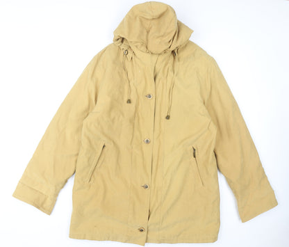 Womens UK Size 16 David Barry Beige Basic Jacket