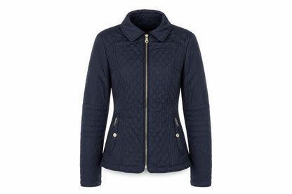 Marks & Spencer Women's Blue Quilted Jacket Size 10