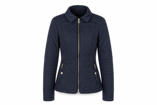 Marks & Spencer Women's Blue Quilted Jacket Size 10