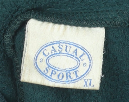 Mens UK Size XL Casual Sport Green Basic Jacket
