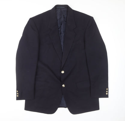 Mens UK Size 38 Debenhams Regular Blue Suit Jacket