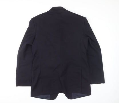 Mens UK Size 38 Debenhams Regular Blue Suit Jacket
