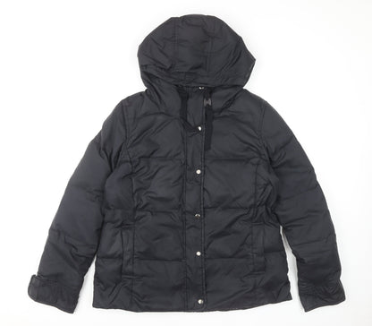 Gap Women's Black Puffer Jacket Size L for Winter