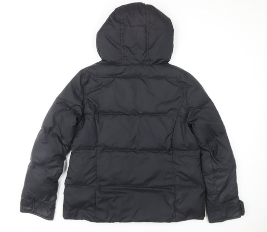 Gap Women's Black Puffer Jacket Size L for Winter
