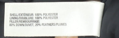 Gap Women's Black Puffer Jacket Size L for Winter