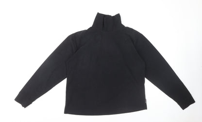 Trespass Black Fleece Sweatshirt Unisex Medium
