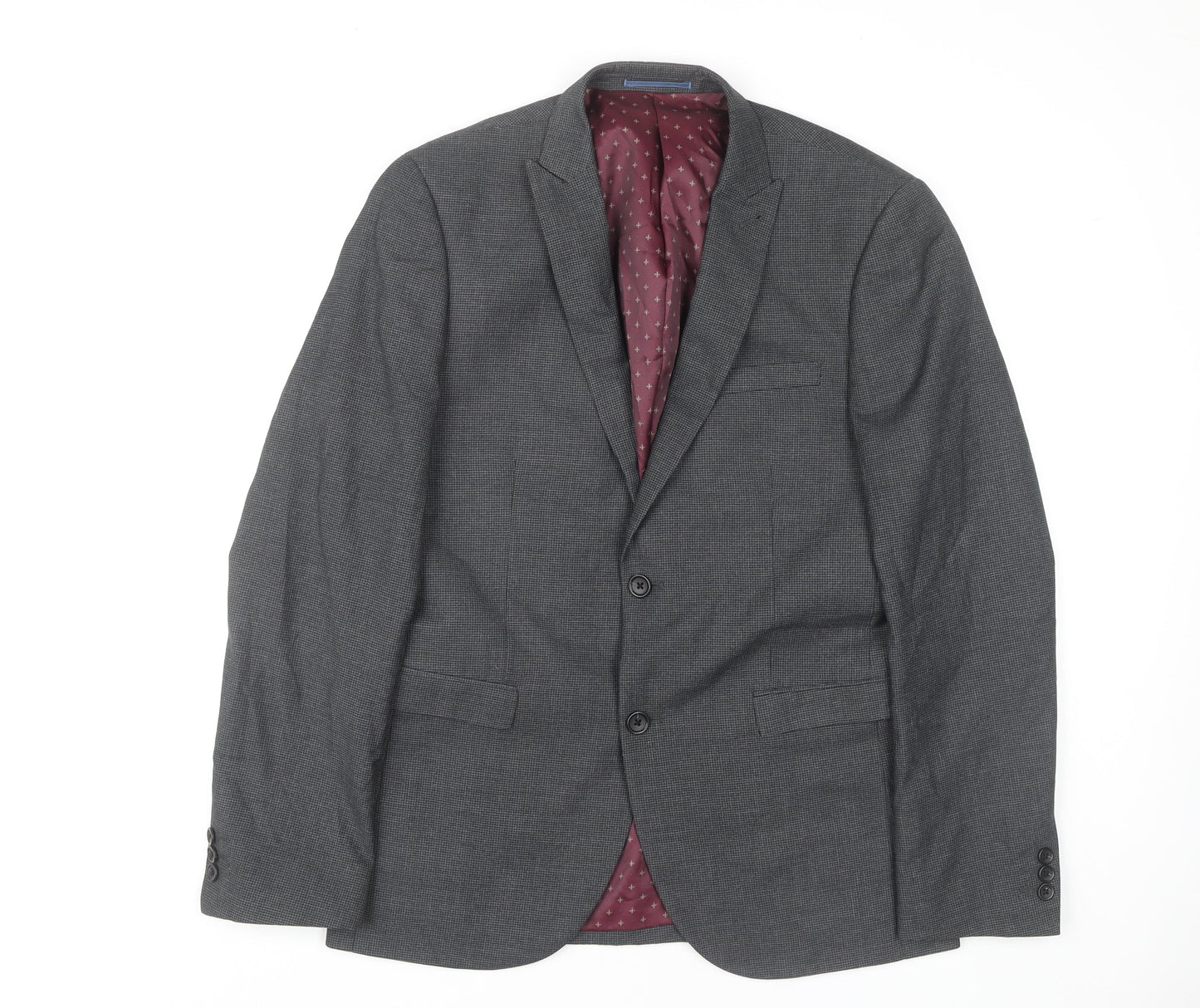 Mens UK Size 40 NEXT Regular Grey Suit Jacket
