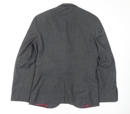 Mens UK Size 40 NEXT Regular Grey Suit Jacket