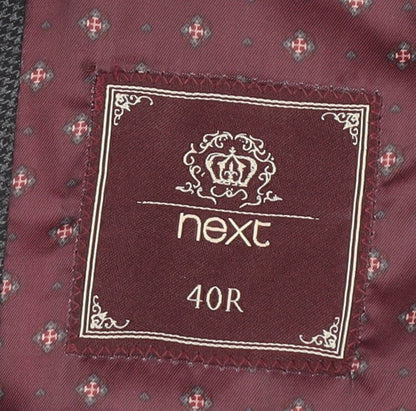 Mens UK Size 40 NEXT Regular Grey Suit Jacket