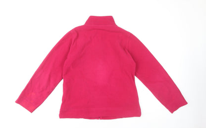 Womens UK Size 10-12 Isle Red Basic Jacket