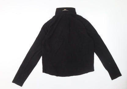 Portwest Men's Black Fleece 1/2 Zip Sweatshirt L