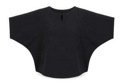 Womens UK Size 10 Quiz Black Basic Blouse