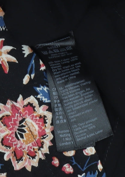 Monsoon Women's Floral Sleeveless Dress UK 10