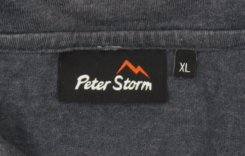 Peter Storm Men’s Grey Polo Shirt XL