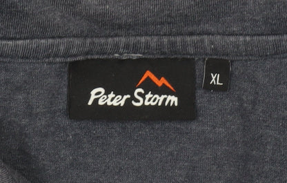 Peter Storm Men’s Grey Polo Shirt XL