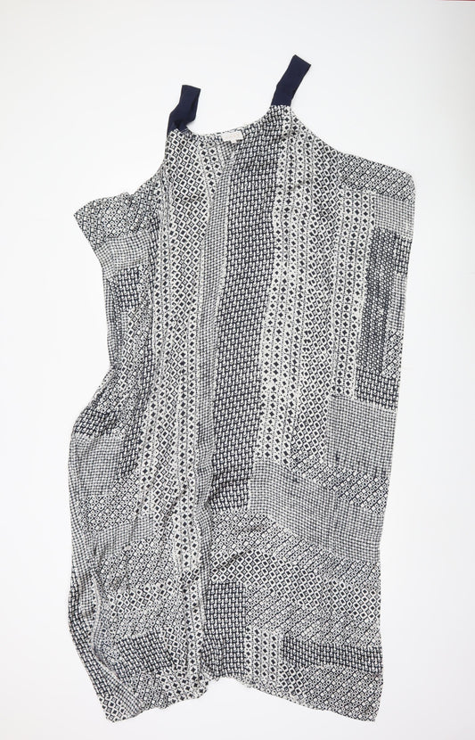 East Women's Geometric Dress, Size 12, Multicoloured