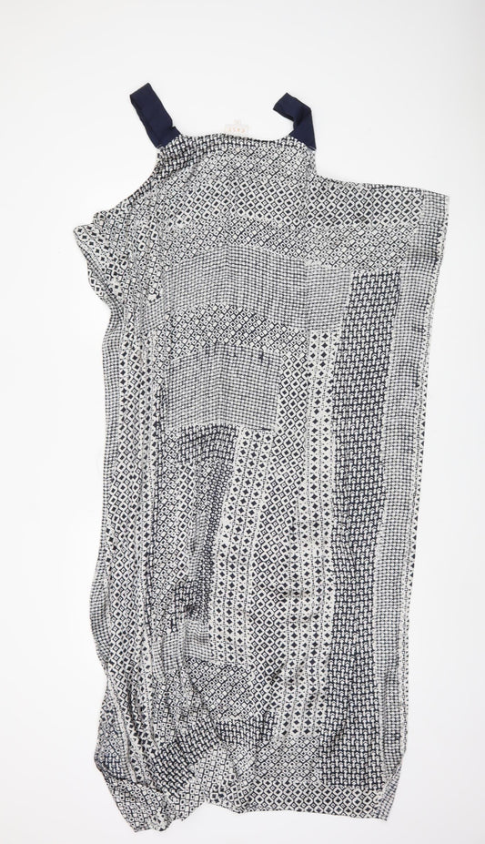 East Women's Geometric Dress, Size 12, Multicoloured