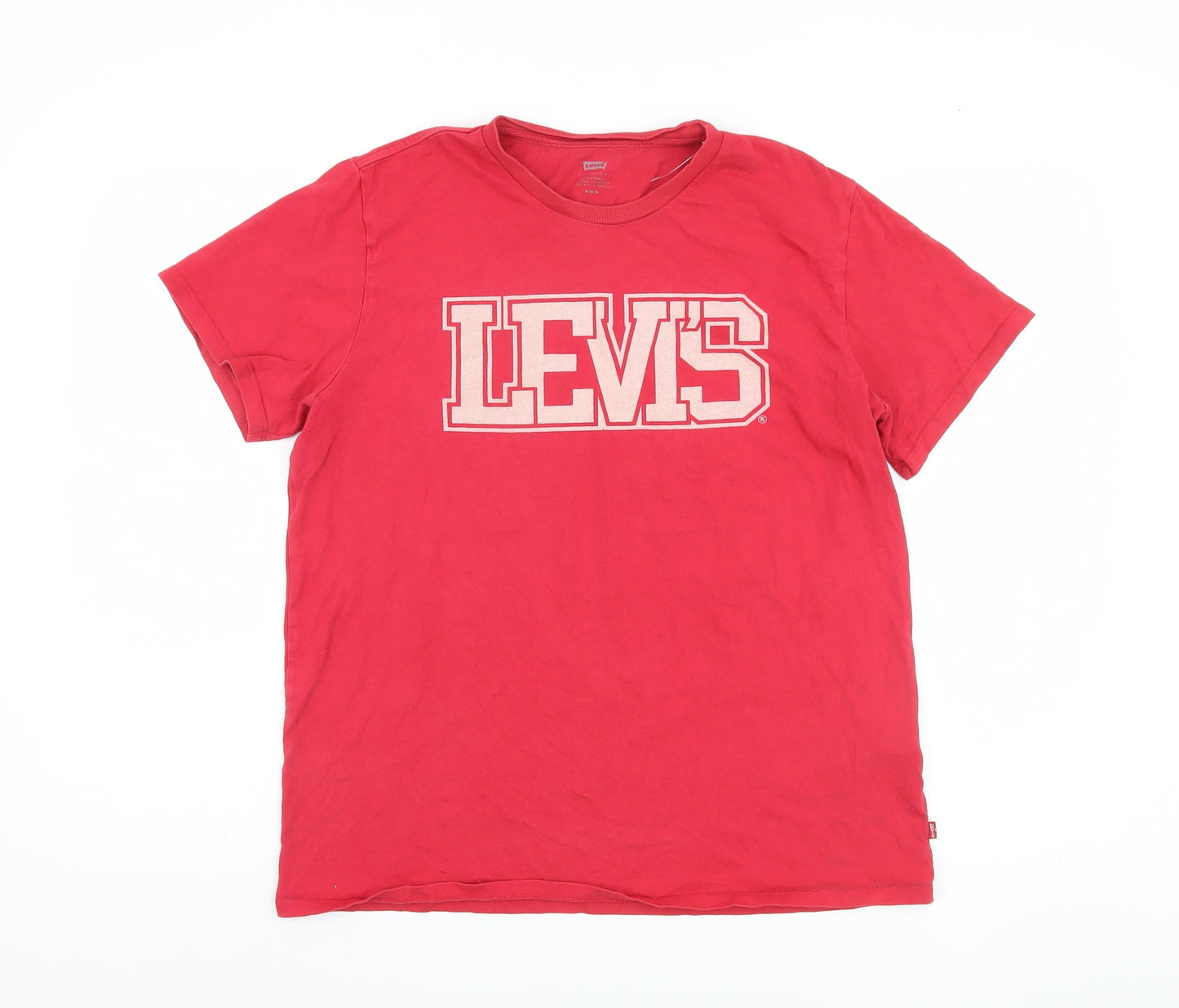 Levi's Men's Red Medium Logo T-Shirt