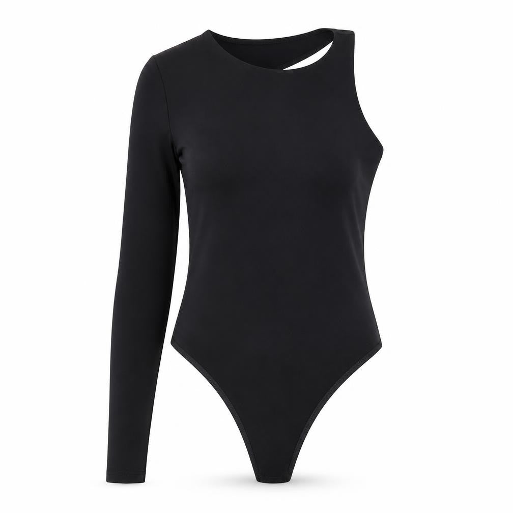 Womens UK Size L Zara One-Piece Black Bodysuit