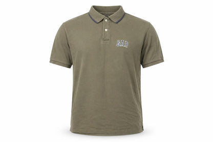 Gap Men’s Green Polo Shirt Medium Cotton Short Sleeve
