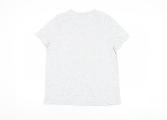 Looney Tunes Men's Grey Graphic T-Shirt S