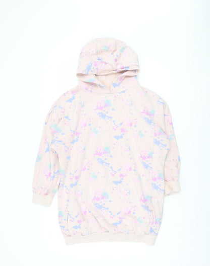 Next Girls Multicoloured Pullover Hoodie 12 Years