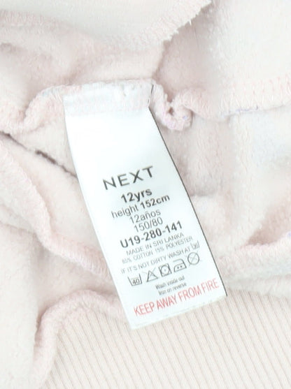 Next Girls Multicoloured Pullover Hoodie 12 Years