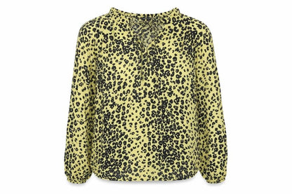 Front view of Marks & Spencer Women’s Animal Print Blouse, size UK 14