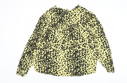 Womens UK Size 14 Marks and Spencer Multicoloured Basic Blouse