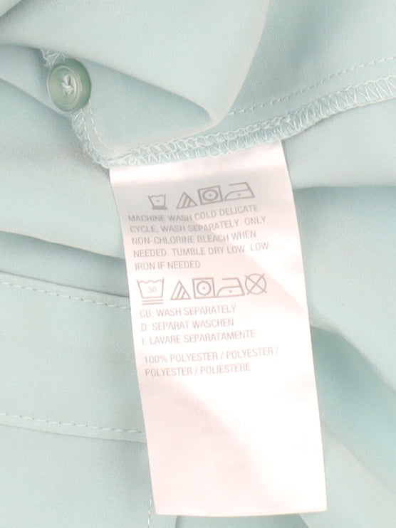 d&co Denim Women Blue XL Collared Button-Up Shirt